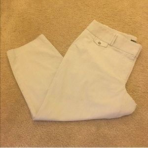 Ann Taylor Loft Julie Cropped Pants